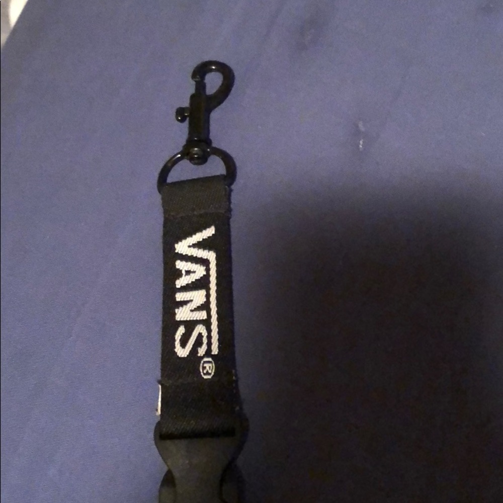 new vans checkerboard lanyard